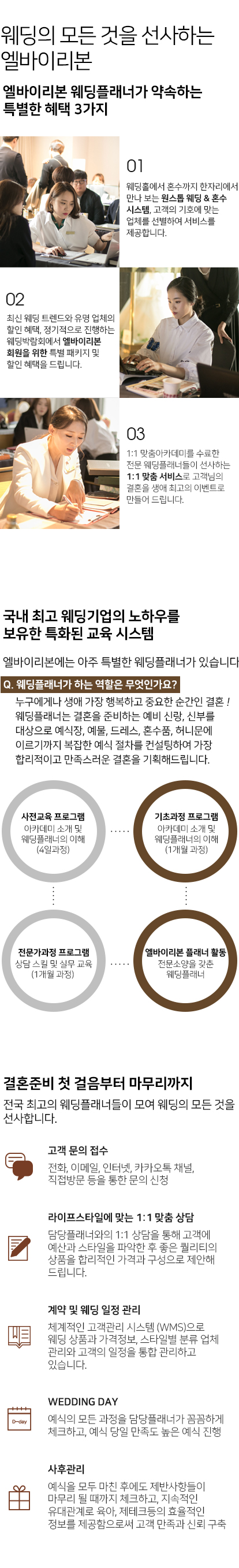 엘바이리본 웨딩플래너 소개